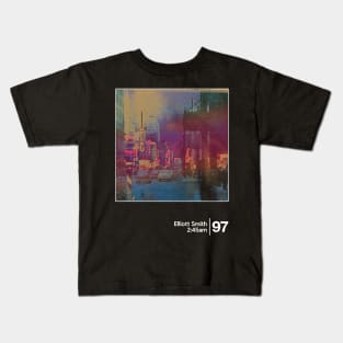 Elliott Smith 2:45 am / Minimalist Graphic Artwork Design Kids T-Shirt